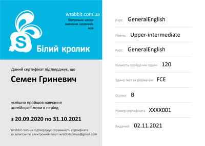 Сертифікат